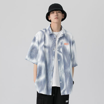 HC2037-P45 Printed Short Sleeve Shirt