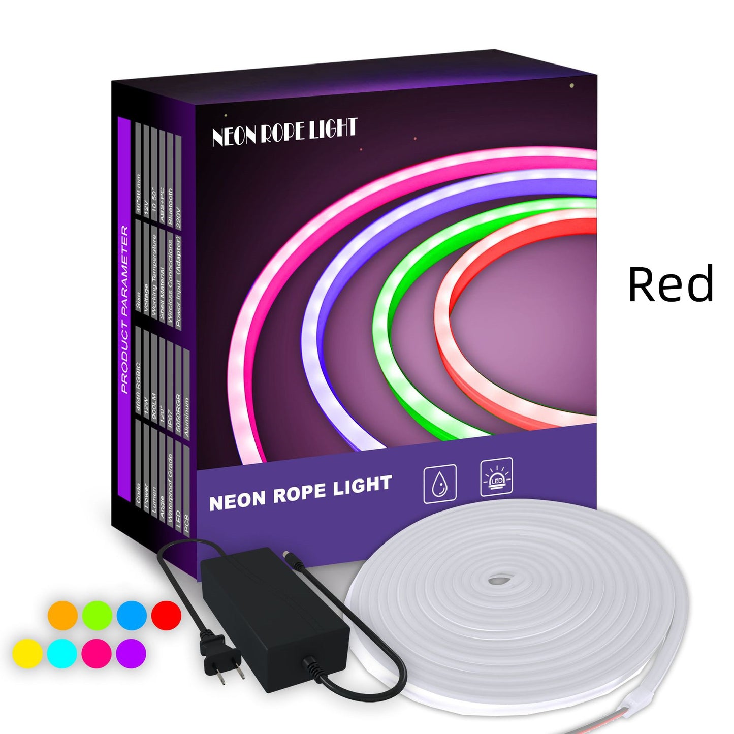 LED Flexible Neon Light Belt Modeling