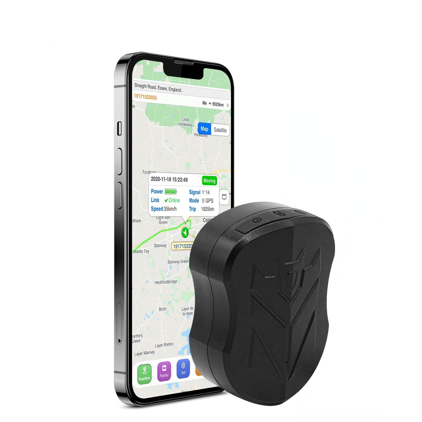 Strong Magnetic Wireless Automotive GPS Locator Anti-theft Device