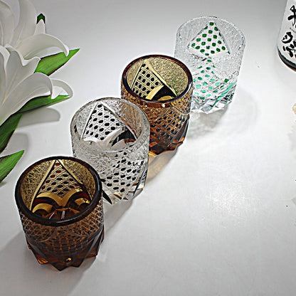 Copa de cristal hecha a mano para whisky, decoración de copa de vino, regalo doméstico, taza de lujo ligera