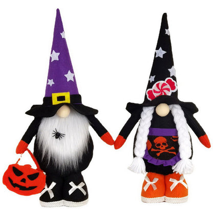 New Halloween Decoration Doll Pumpkin Bag