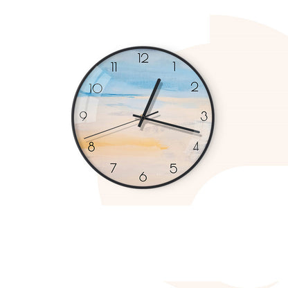 Poor Style Modern Abstract Restaurant Wall Clock