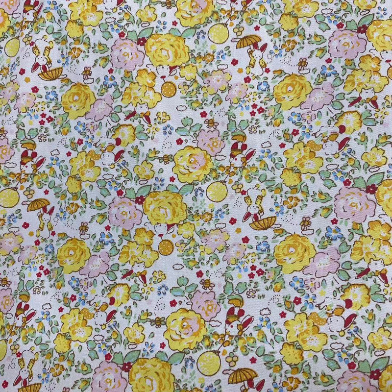 Twill Cotton Children's Environment-friendly Flower Cloth