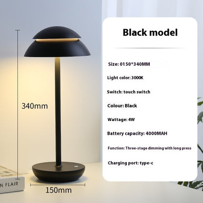 Table Lamp Decoration Bedroom Bedside Lamp Simple Remote Control Small Night Lamp