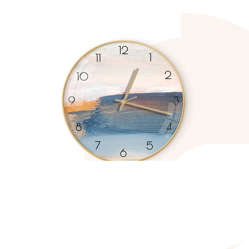 Poor Style Modern Abstract Restaurant Wall Clock