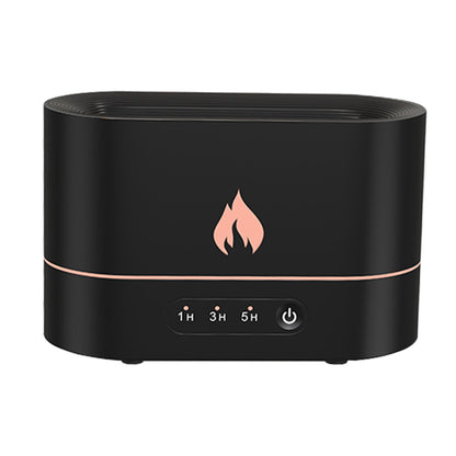 Siming – Machine d'aromathérapie à flamme, humidificateur de lumière d'ambiance silencieuse, diffuseur de flamme, décoration de maison, chambre à coucher