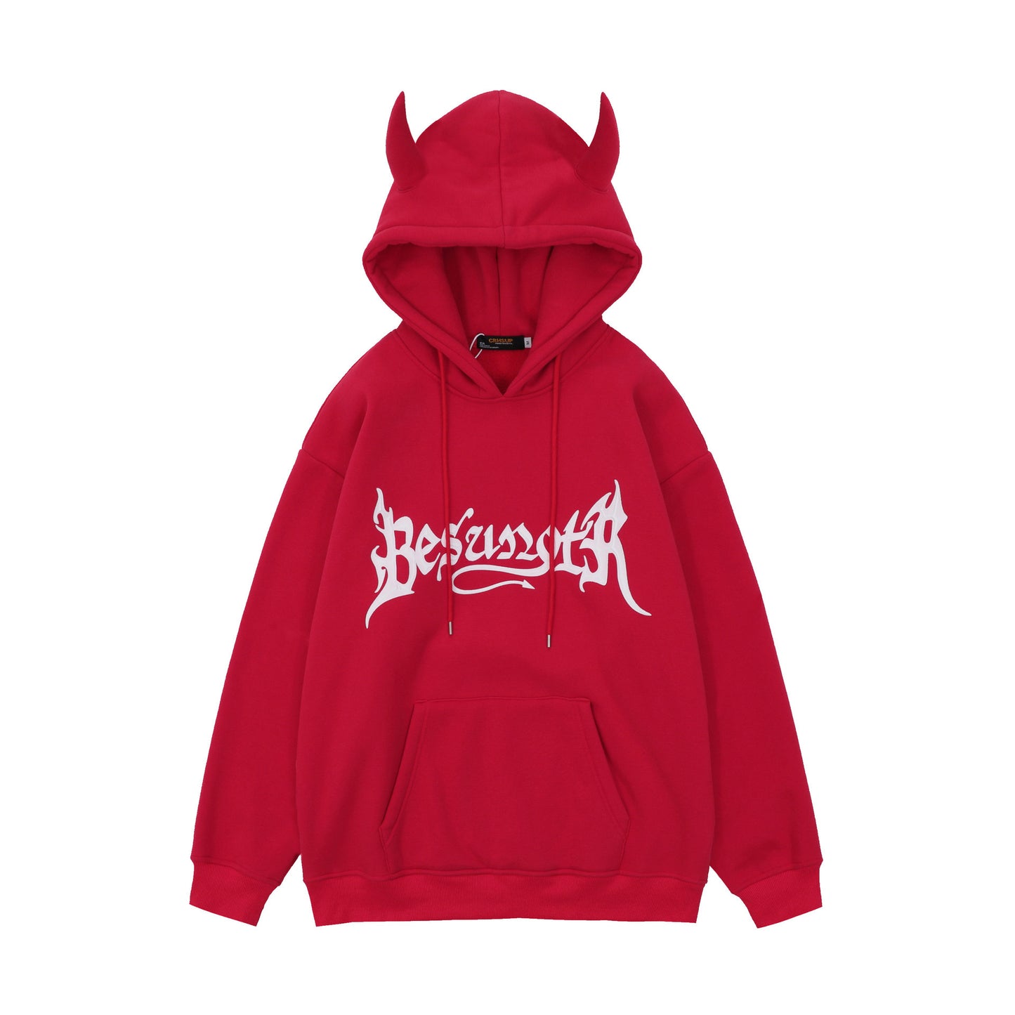 Men's Printed Fleece Devil Hoodie