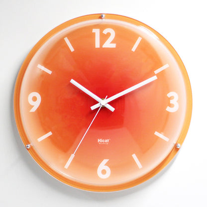 Creative Sunset Bubble Home Net Red Art Orange Sunset Clock