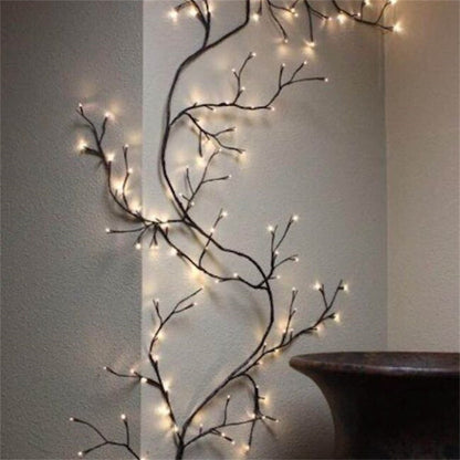 Lit Willow-shaped Home Decoration Lamp String