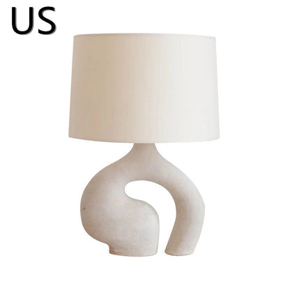 Nordic Fabric Bedroom Bedside Study Art Designer Model Room Table Lamp