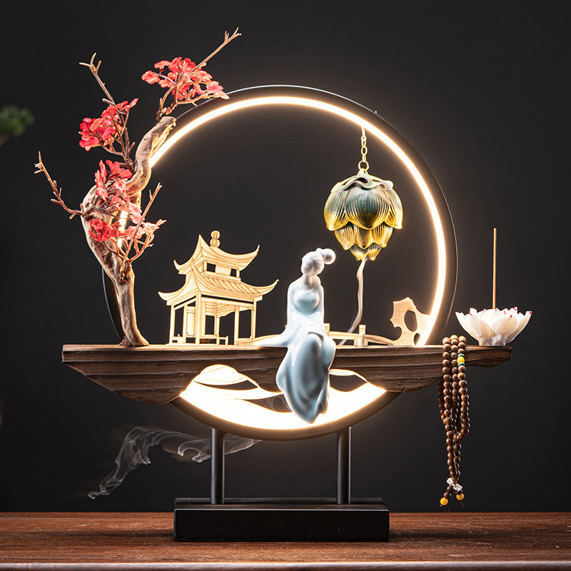 Nouvelles idées de décoration d'encens d'éclairage de style chinois