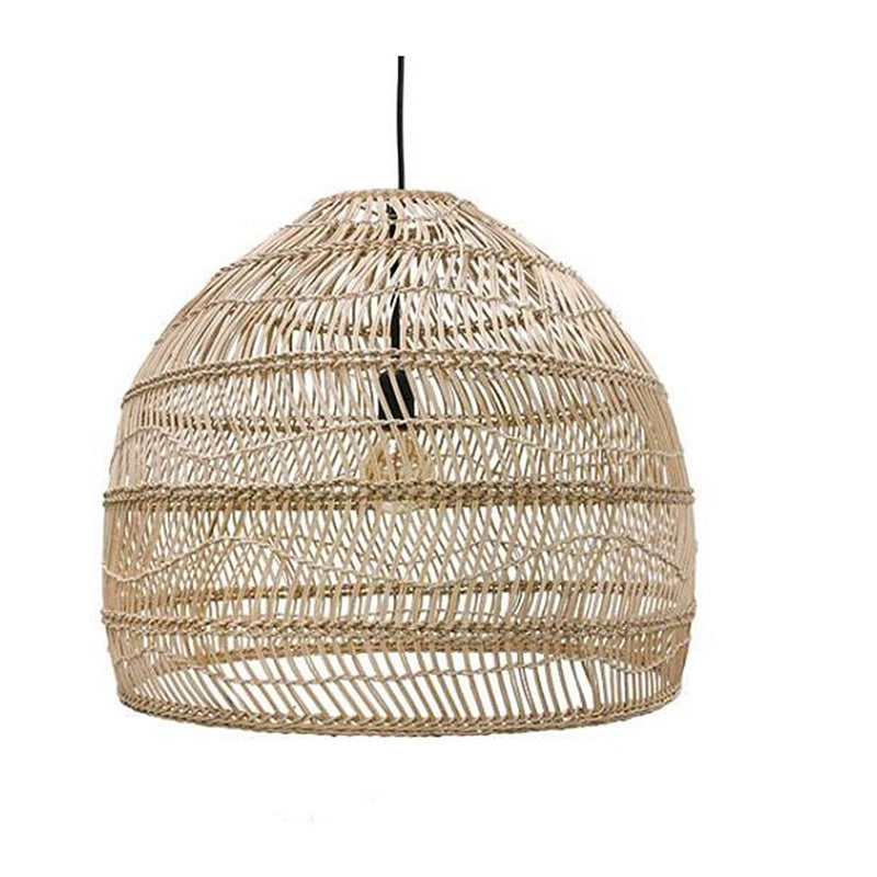 Light Luxury Rattan Chandelier Art Villa Lamps