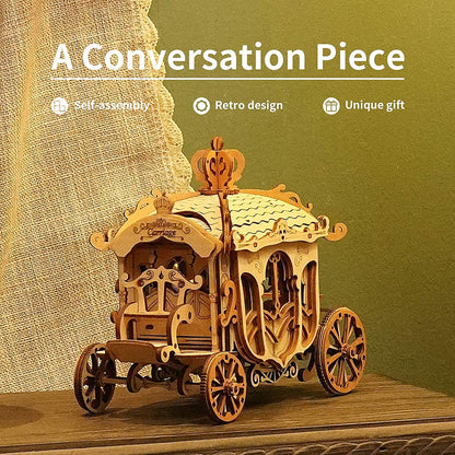 Robotime Rolife modèle de voiture Vintage 3D Puzzle en bois jouets pour enfants enfants