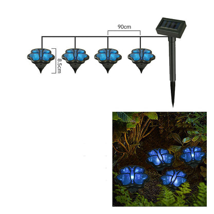 Impermeable Solar luminoso pájaro luz cadena pájaro lámpara Led luces decoración del hogar