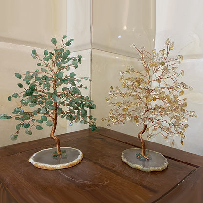 Room Decoration Bookshelf Crystal Tree Decoration