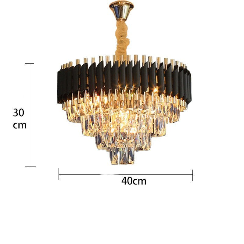 Simple Living Room Crystal Chandelier