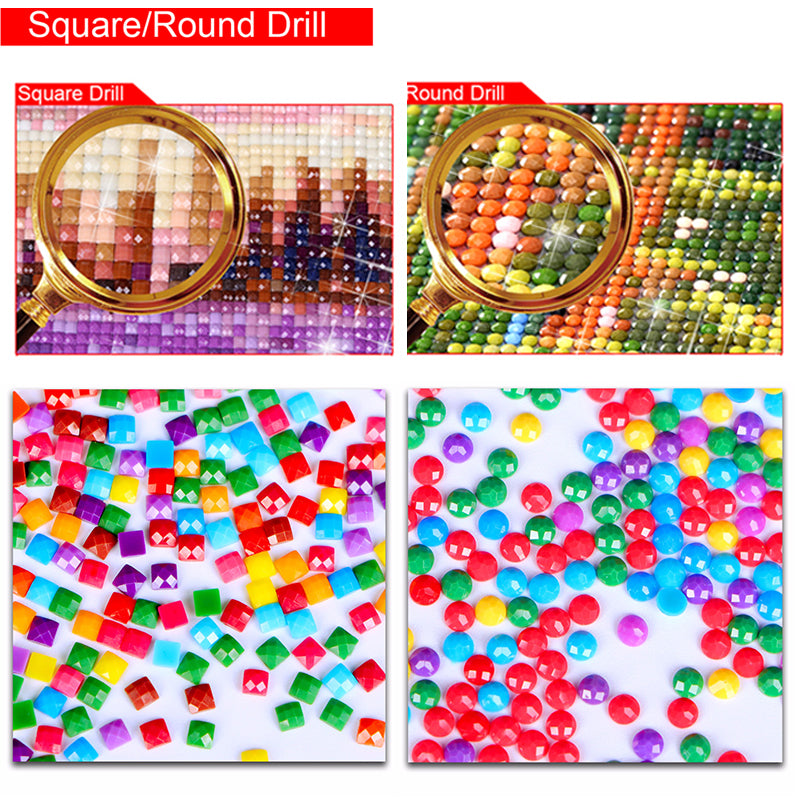 Daifa Masonry Painting Living Room Decoration Painting Round Diamond Square Diamond