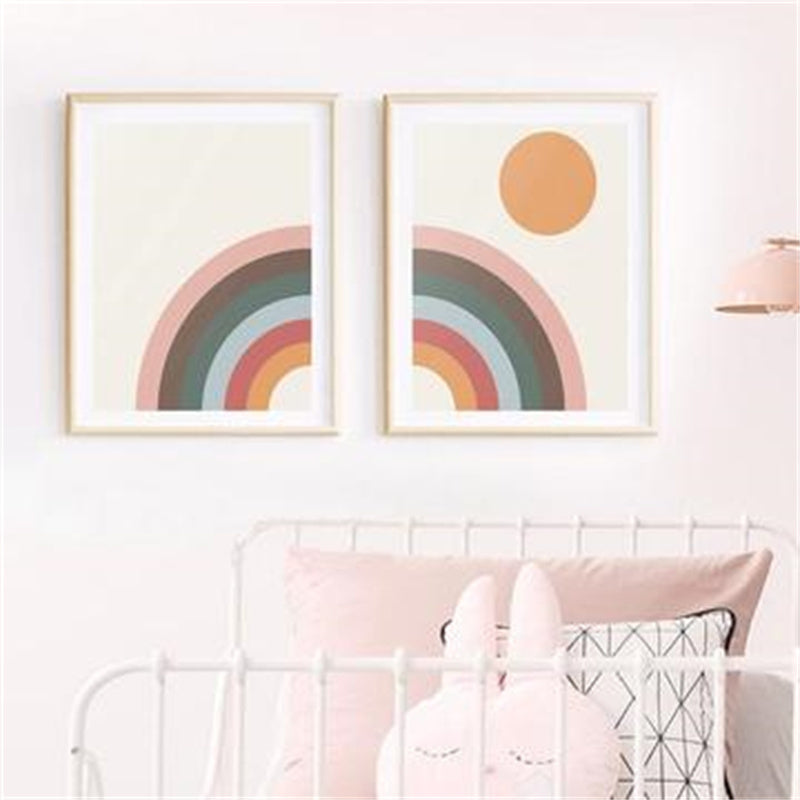 Sunny Rainbow Home Canvas Decoration Painting