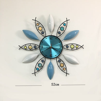 Reloj de cuarzo silencioso para el hogar, arte creativo, moda, sala de estar