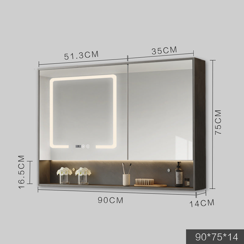 Gabinete inteligente con luces Led, antiniebla, colgante, tipo pared, tocador, baño, espejo combinado