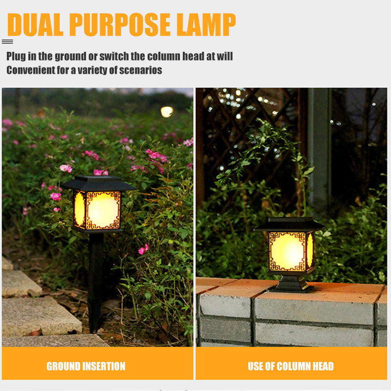 Outdoor Waterproof Solar LED Lights Decorate Garden Passages