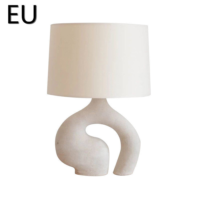 Nordic Fabric Bedroom Bedside Study Art Designer Model Room Table Lamp