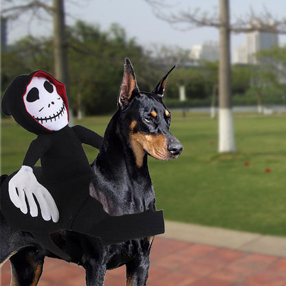 NUEVO disfraz divertido de Halloween para mascotas, decoración de Halloween para mascotas, disfraz de Cosplay para mascotas, ropa de Halloween para mascotas, chaleco de calabaza y araña