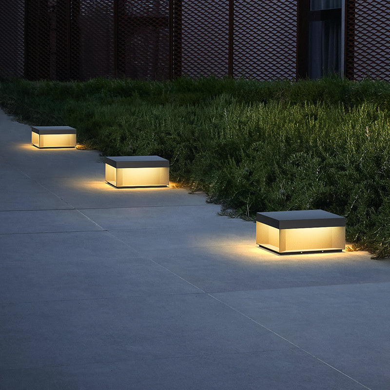 Luz solar para jardín Césped de jardín impermeable