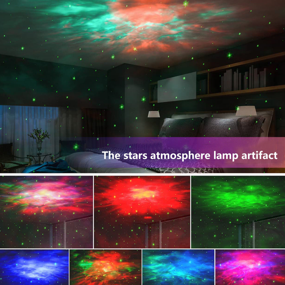 Starry Sky Ambience Light Rotating Music Astronaut Projection Lamp