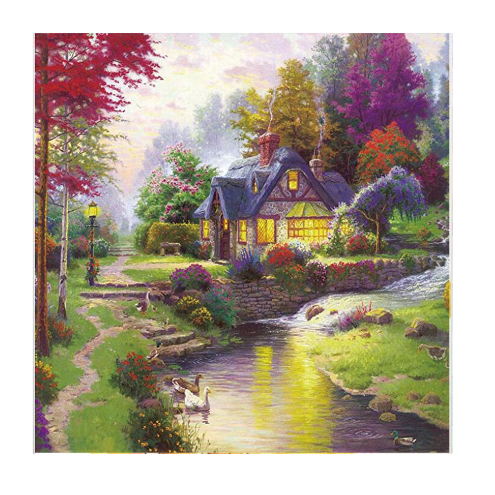 Landscape Horse 5D Diamond Painting Animal Cross Embroidery Kit Home Decoration DIY