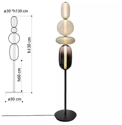 Lampe de bureau nordique mi-ancienne créative enrobée de sucre sur un bâton, lampe de bureau minimaliste de haute qualité pour chambre à coucher