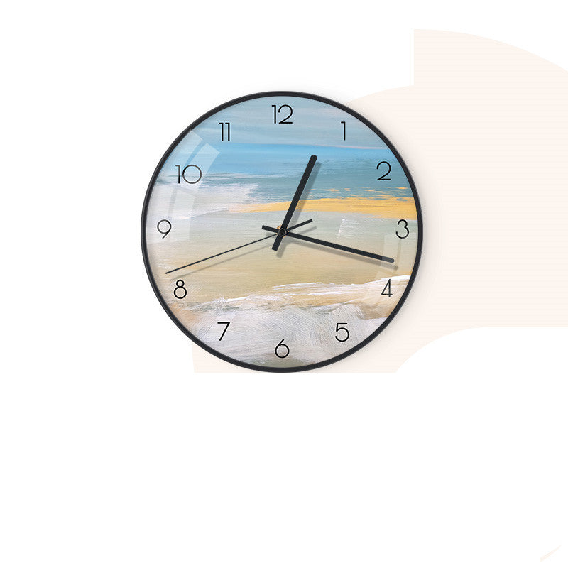 Poor Style Modern Abstract Restaurant Wall Clock