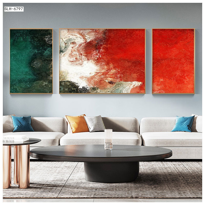 Modern Simple Living Room Decorative Painting Art Texture Fresco