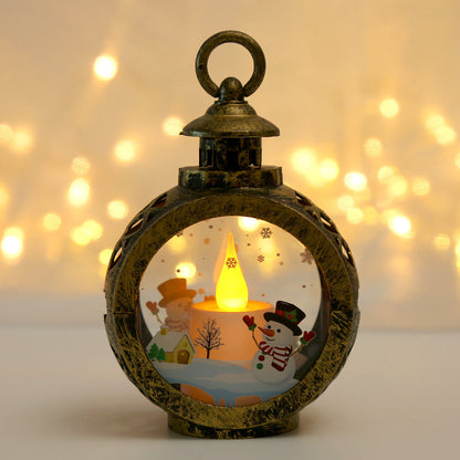 New Arrival Vintage Candle Lantern LED Candle Lantern Decorative Lights Battery Operated Christmas Lantern Decor