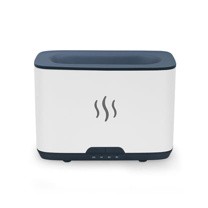 Nouveau Humidificateur d'aromathérapie à flamme, grande capacité, décoration de maison, bureau,