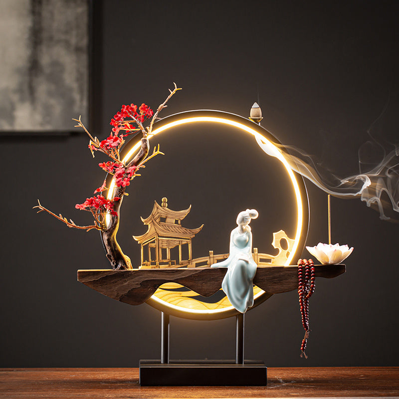 Nouvelles idées de décoration d'encens d'éclairage de style chinois