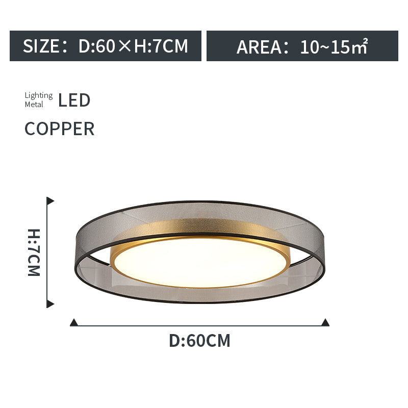 Round Living Room Ceiling Lamp