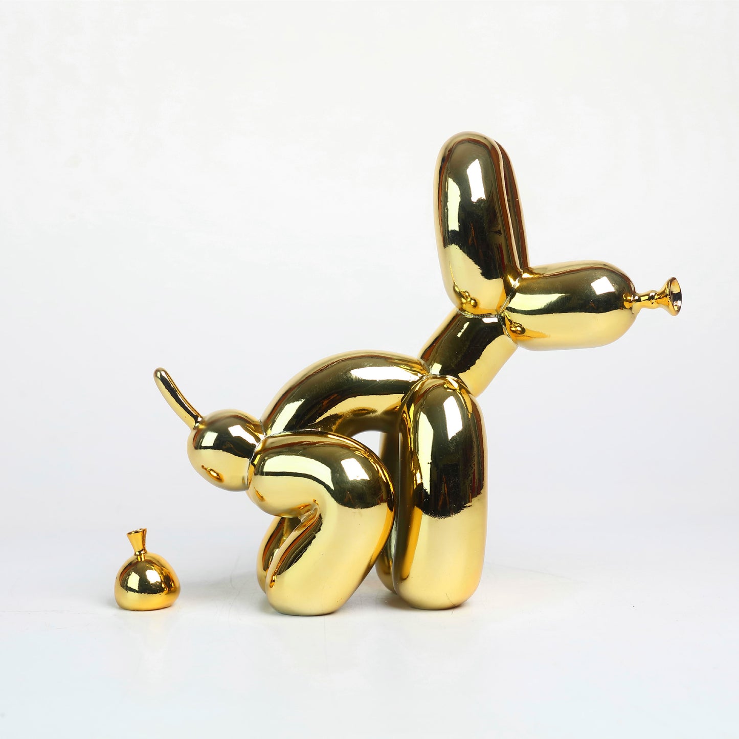 Mini Poop Balloon Dog Healing Decoration Sculpture