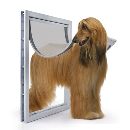 Pet Dog Door Entry And Exit Magnet Positioning