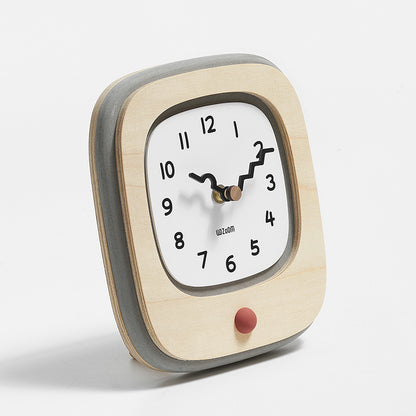 Mandelda Modern Minimalist Creative Clock Home Office Desk Decoration