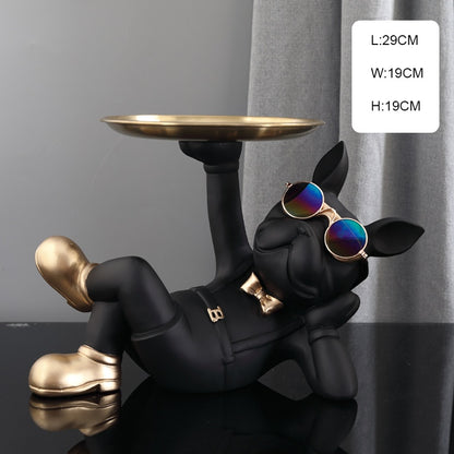 Dog Storage Decoration Nordic Light Luxury Candy Plate Porch Put Key Tray