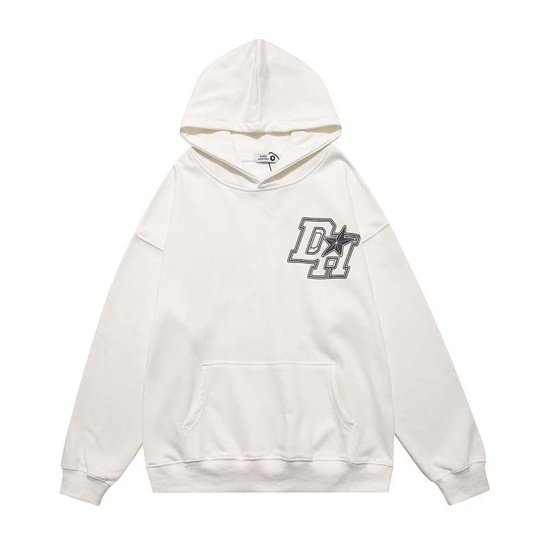 Street Letters Printed Hoodie Men's