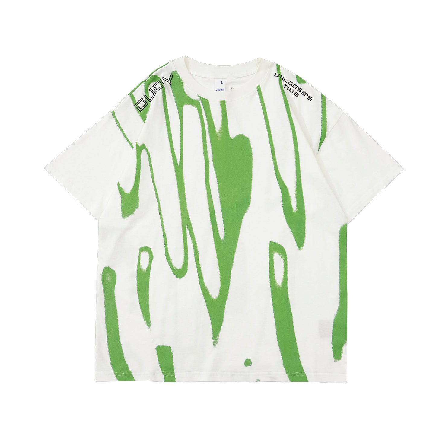 Printed Cotton T-shirt Men's Summer