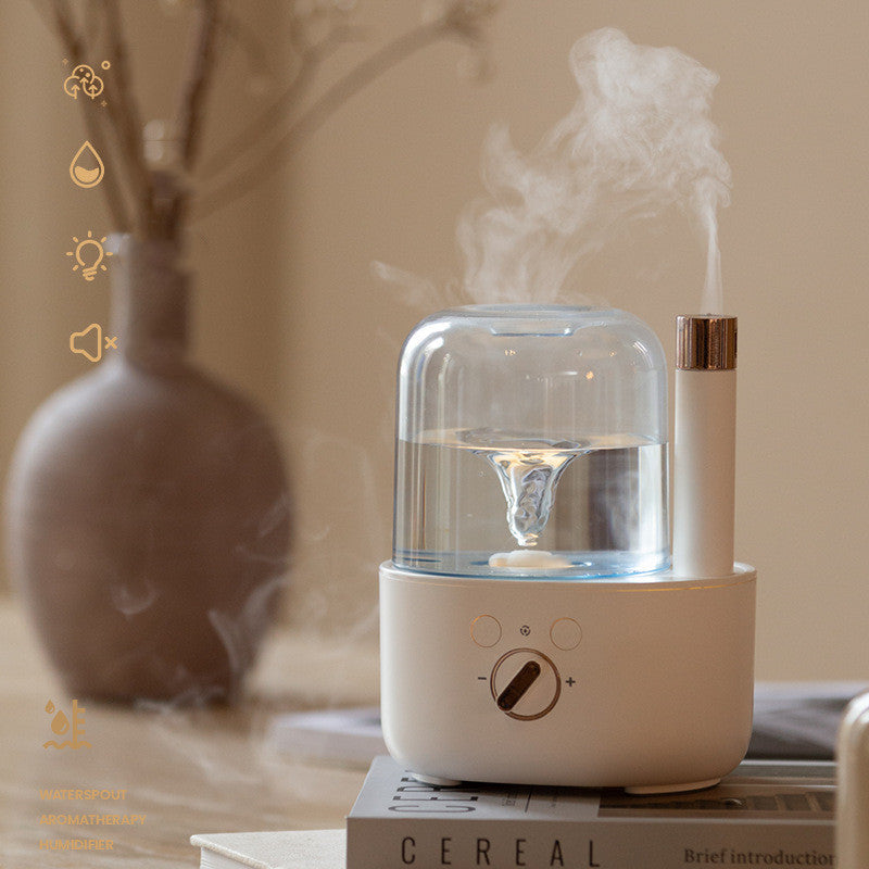 Humidificador de incienso con manguera de agua, aceite esencial, fragancia automática, decoración del hogar