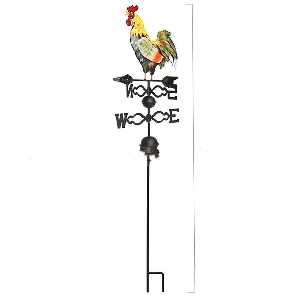 Spinner Wind Direction Farm Scene Stake For Garden Yard Decoration Garden Weathervane