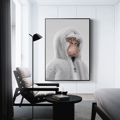 Painting Yacht Club Monkey Fashion Aesthetics Home Decor Canvas Painting