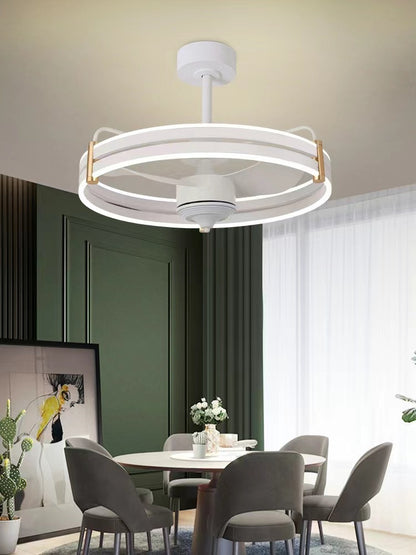 Variable Frequency Electric Fan Integrated Bedroom Ceiling Light