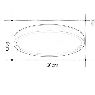 Luz de techo Led Simple moderna, luz de estudio nórdica, luz de dormitorio principal para habitación