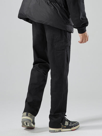 High Street All-match Casual Straight-leg Trousers